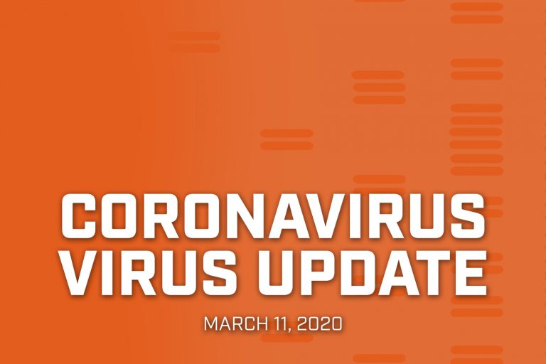Coronavirus Update (March 11, 2020)