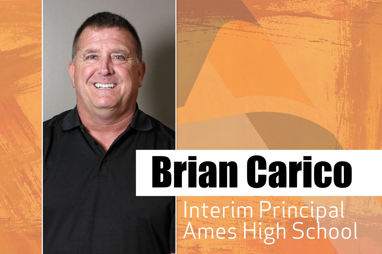 Brian Carico Interim Principal AHS