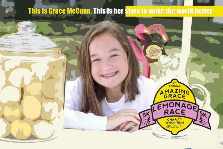 Amazing Grace Lemonade Race Graphic