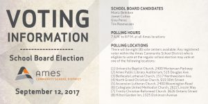 School Board Voting Information