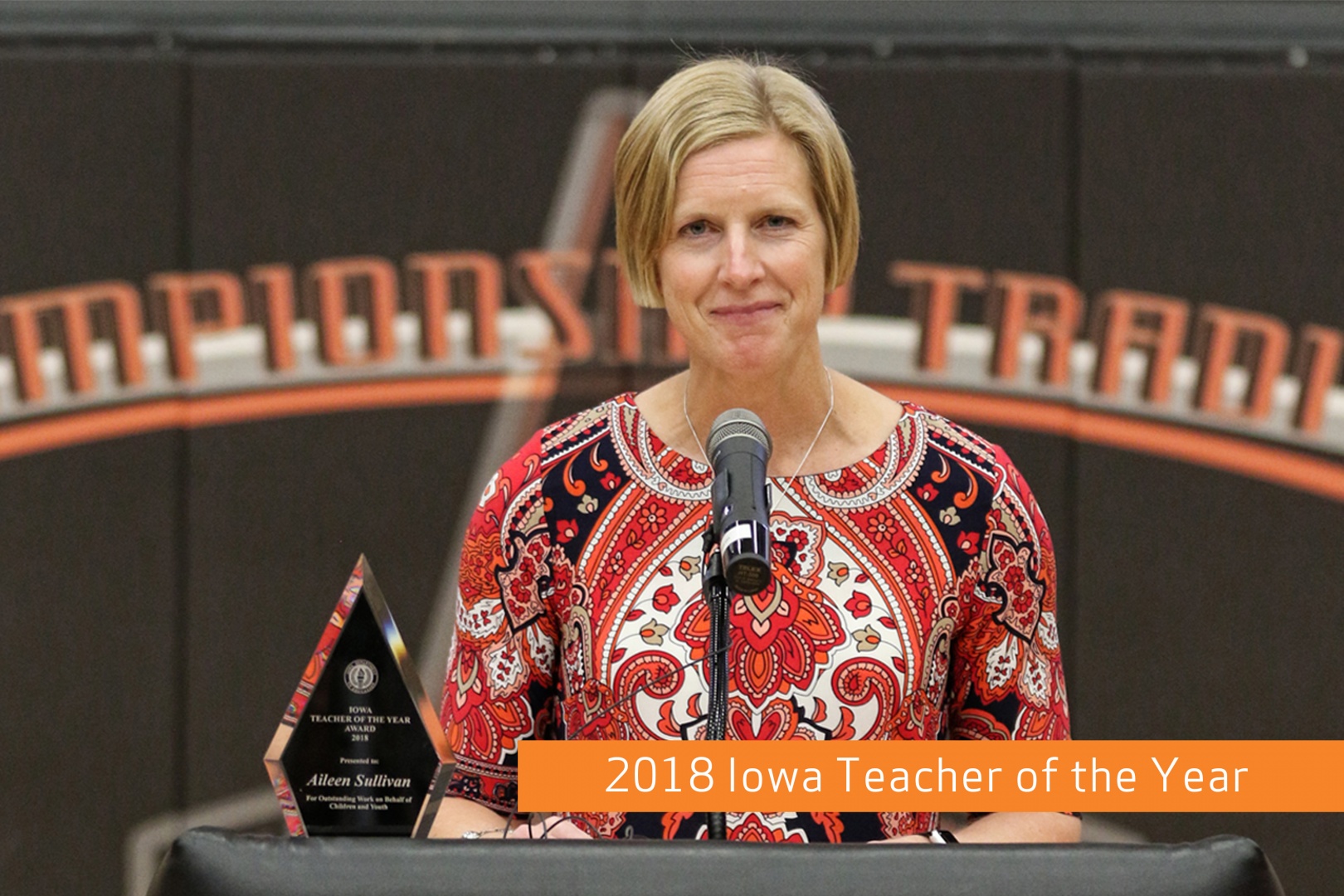 Iowa Teacher of the Year: Aileen Sullivan