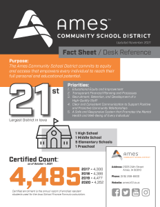 Ames Fact Sheet Page 1