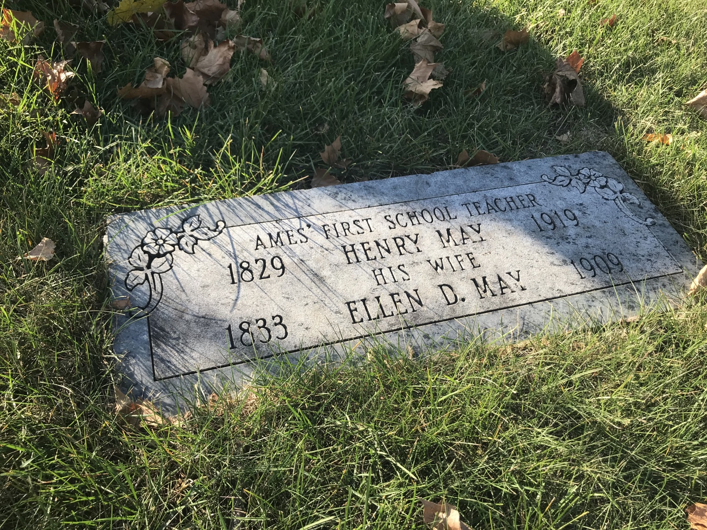 Henry May burial site