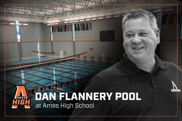 Dan Flannery and the new Ames high pool