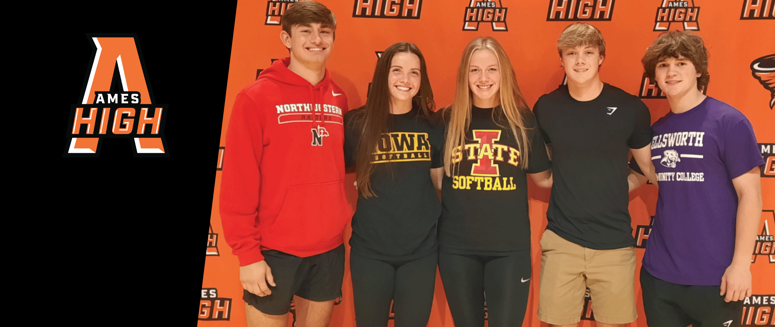 Five Little Cyclones Sign to College Programs