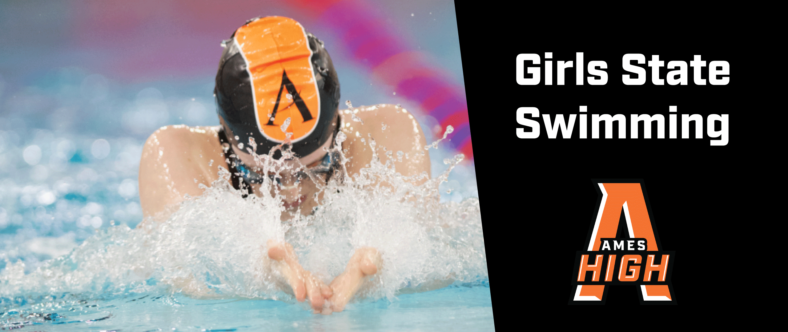 Ames Girls Swim and Dive Finish 4th At State Meet