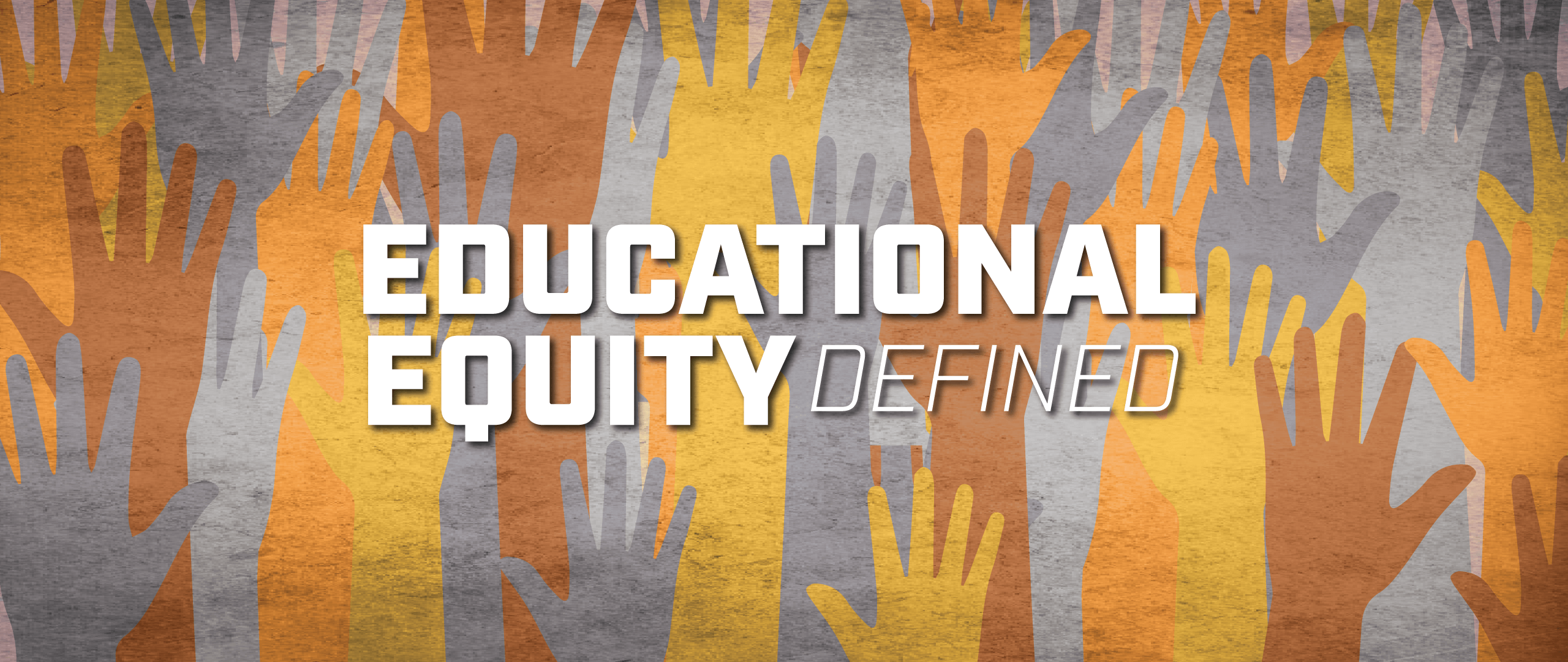 Educational Equity Definition Adopted