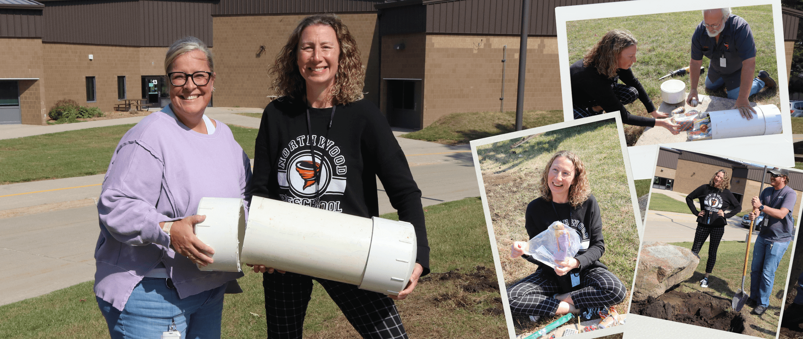 Northwood Preschool Opens 1996 Time Capsule